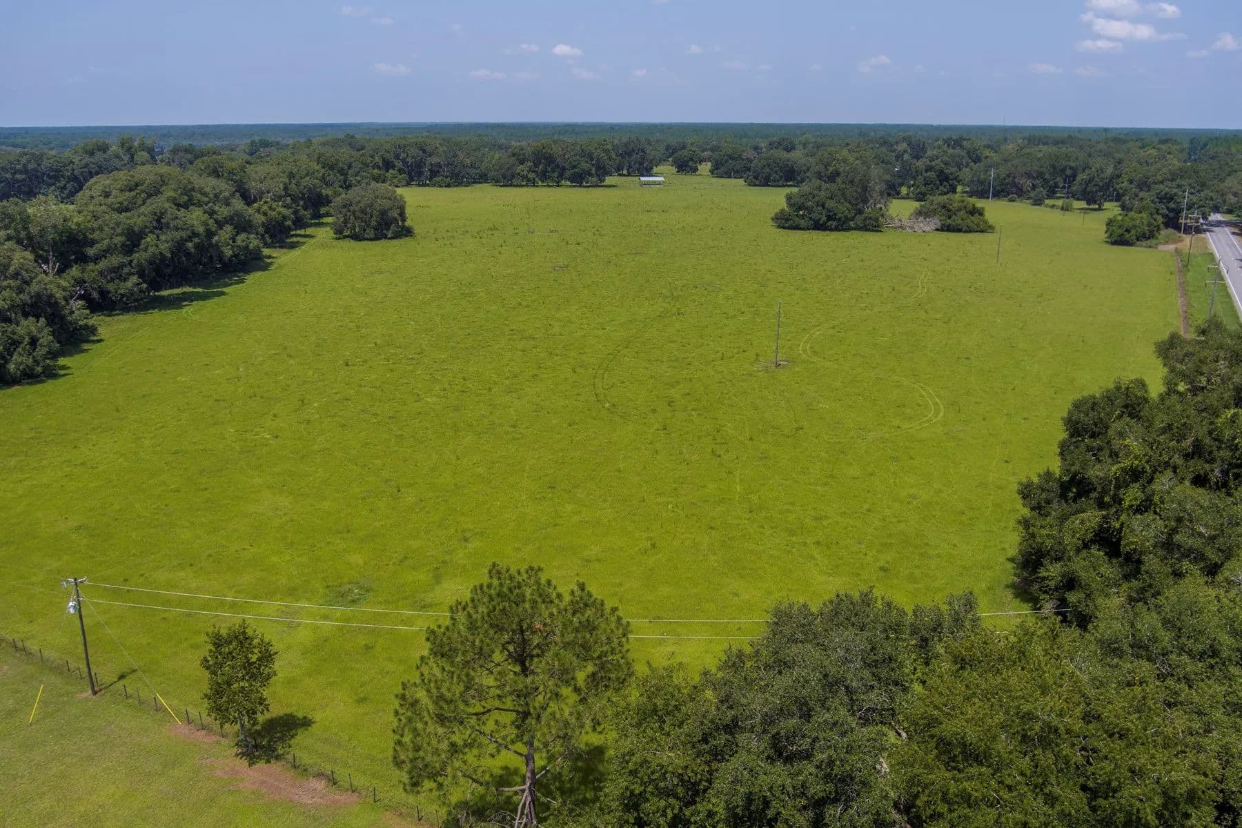 58.1 Acres of Pasture Land for Sale in Hamilton County, FL - Jasper, Florida, 32052