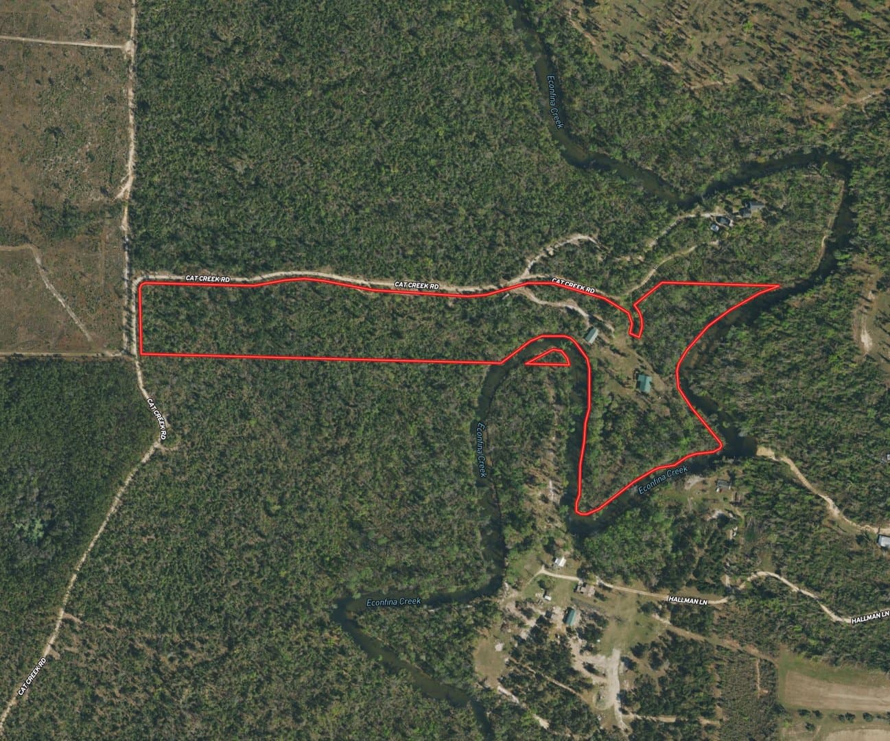 22 ± Acres on Econfina Creek with Home - Youngstown, Florida, 32466