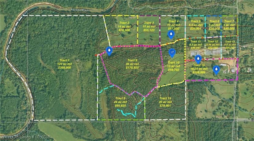 Property from Tract 15 Poker Bend - KW