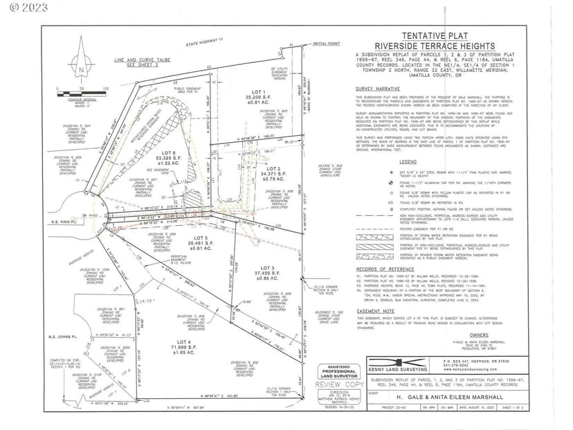 Land -Single Family Acreage in Pendleton