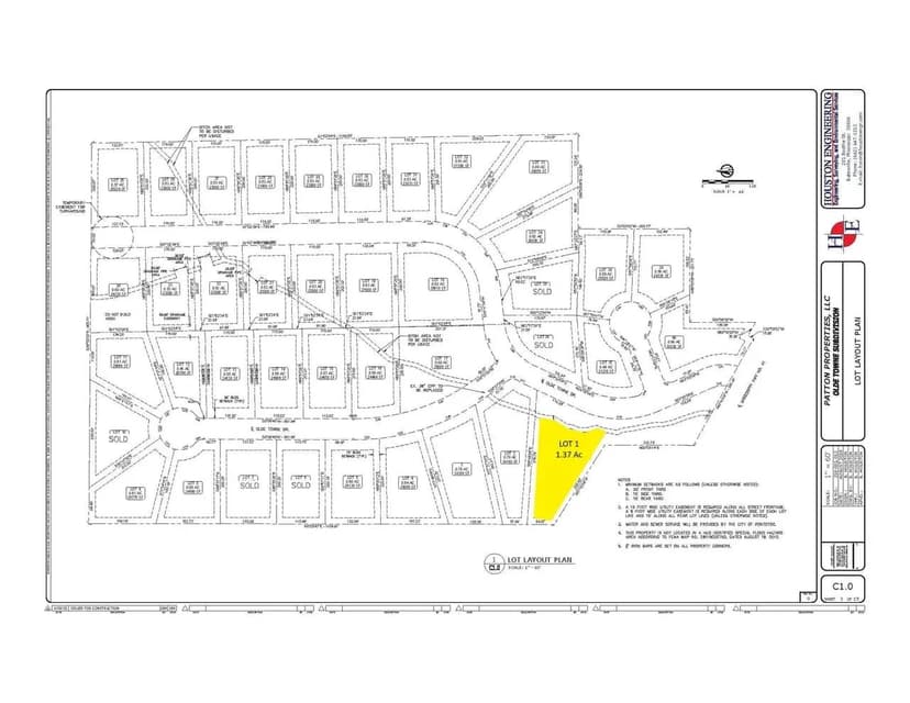 Olde Towne Subdivision Lot 1