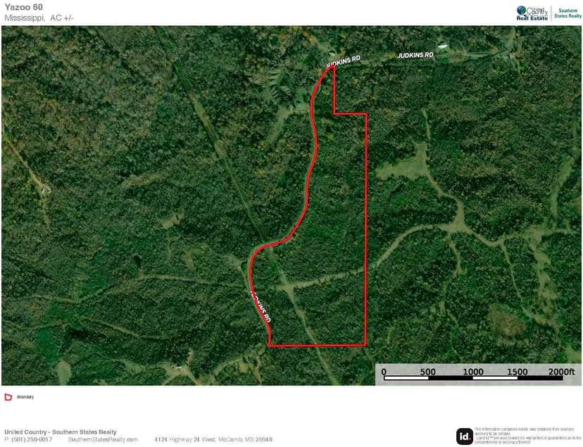 60 Acres For Sale In Yazoo County, MS