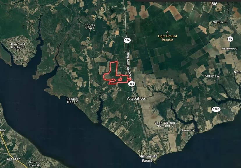 704 +/- acres of Timber, Hunting, and Recreational Land For Sale in Pamlico County, NC!