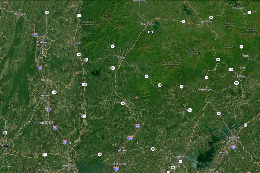 34.23 Acre Equestrian Estate in Pickens County, GA