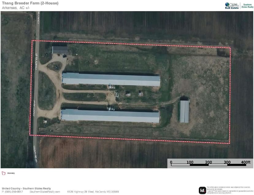 2 House Breeder Farm in Southwest Arkansas