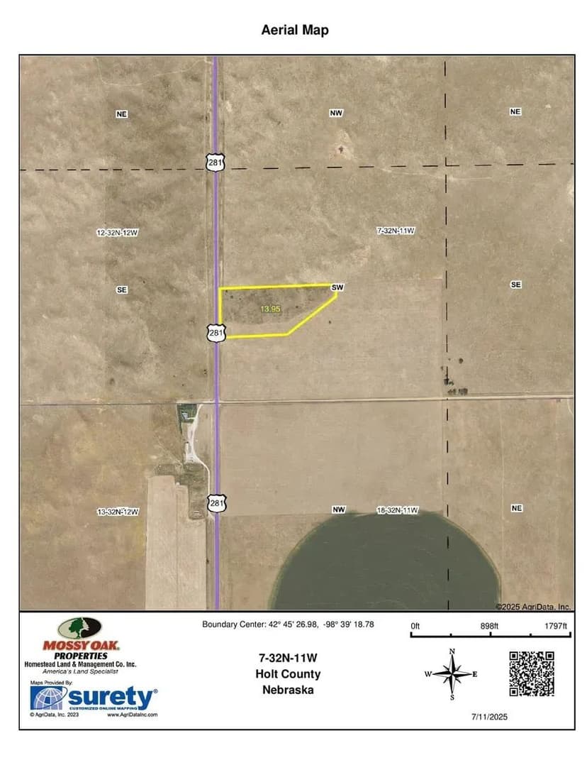 14 +/- Acres Holt County, Nebraska