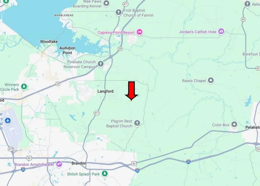 8 Acres with a Home in Rankin County at 840 Westerly Drive, in Brandon, MS