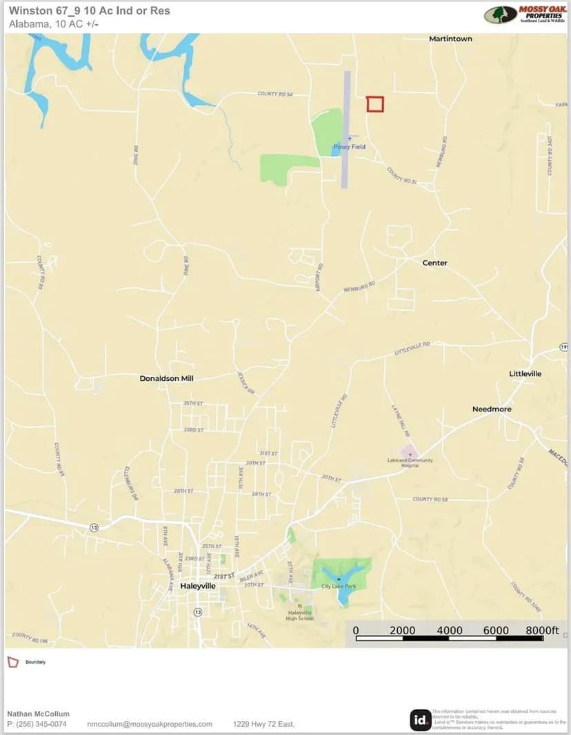 Winston Co. 67_9 Industrial or Residential Property