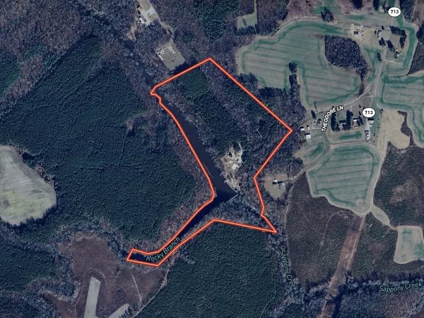 UNDER CONTRACT!! 44 acres of Commercial and Recreational Land for Sale in Sussex County VA!