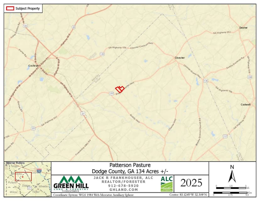 Dodge County 120 Acres - Ponds, Pines, & Pastures
