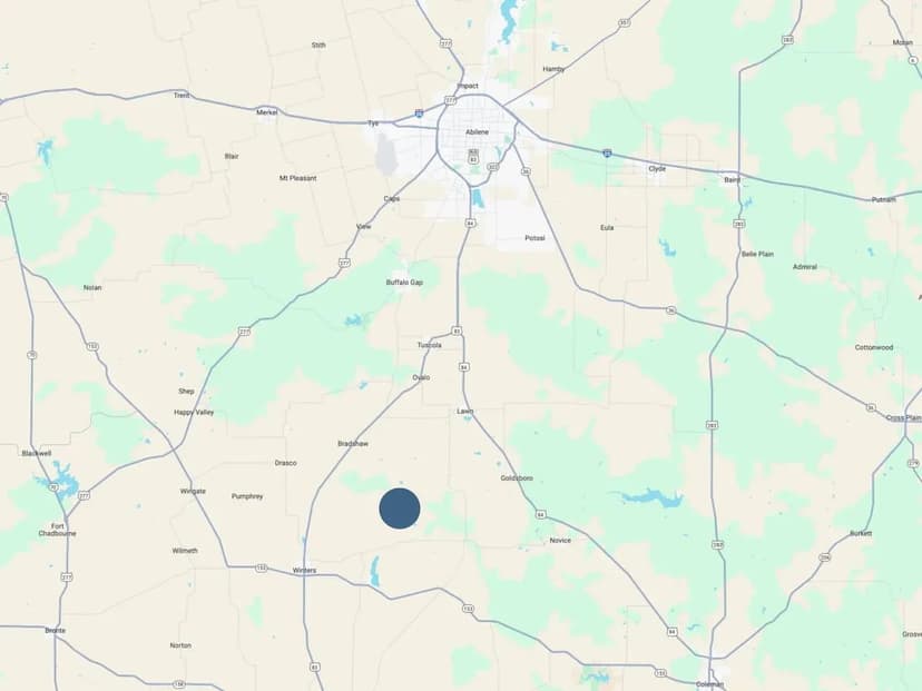 Recreational opportunities in Runnels County (T3 CR 175)