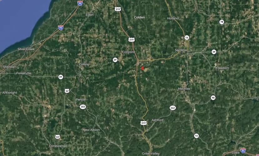 94 acre Farm with House, Barns and Farmland in West Valley NY 6558 Thomas Corners Rd