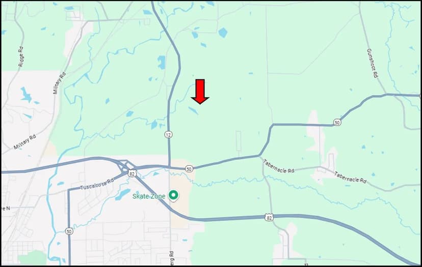 200 Acres with a Home, Lodge, and Cabin in Lowndes County at 432 Old Country Ln. in Columbus, MS