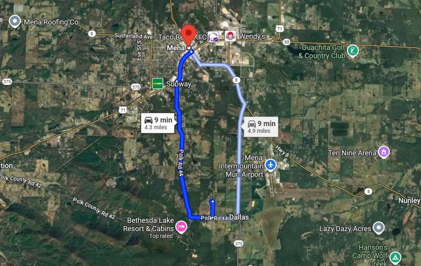 A Home on 2.29 Acres in Polk County, AR