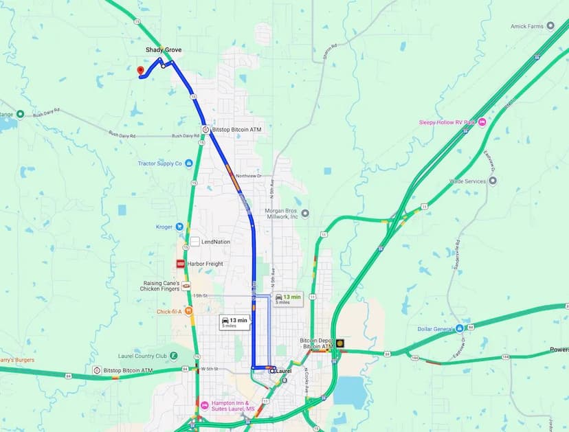 5 Acres in Jones County, MS