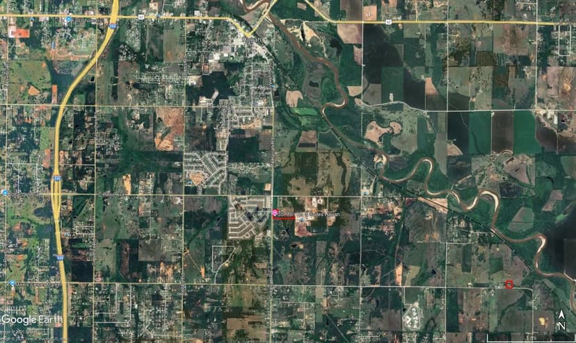 Harrah OK Road Frontage w/ Commercial Potential