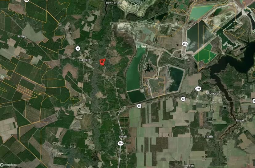 15 Acres Timber & Hunting Land in Aurora, NC