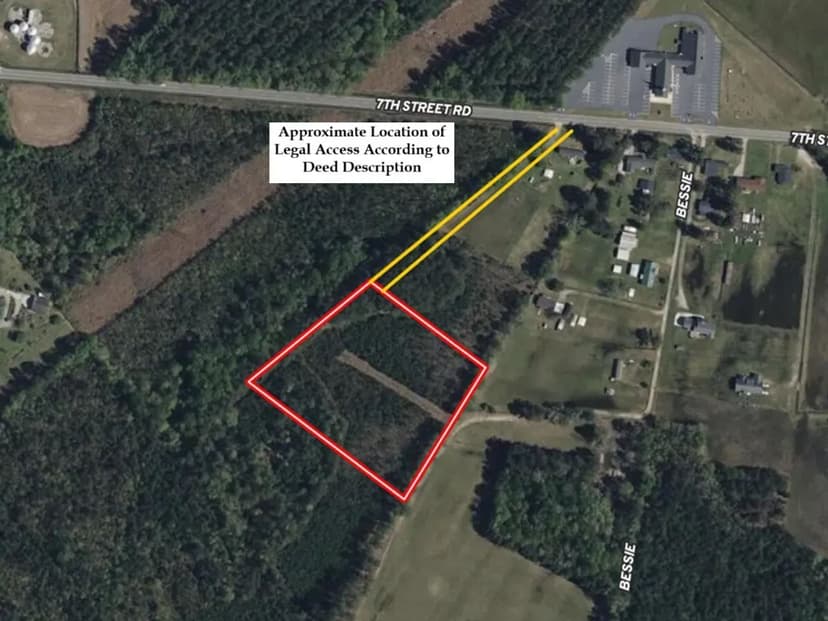 4.19 acres of Residential Timberland For Sale in Robeson County NC!