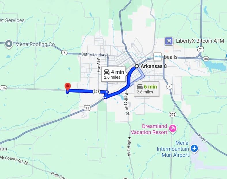 1.75 Acres with a Home in Polk County, AR