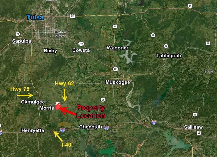 1 Ash Rd, Morris, OK 74445