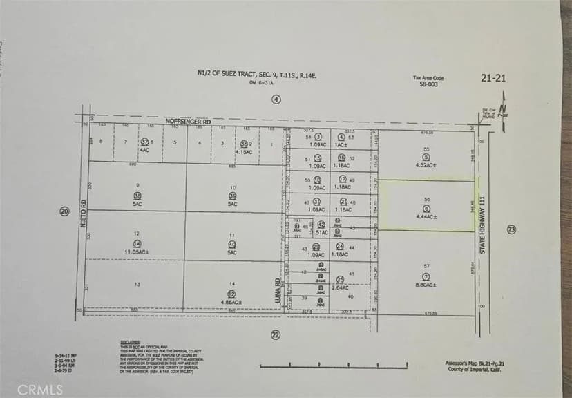 Lots & Land-Other in Niland