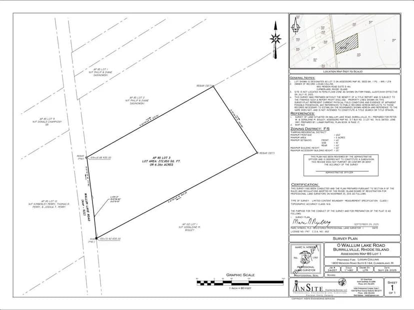 Vacant Land in Burrillville
