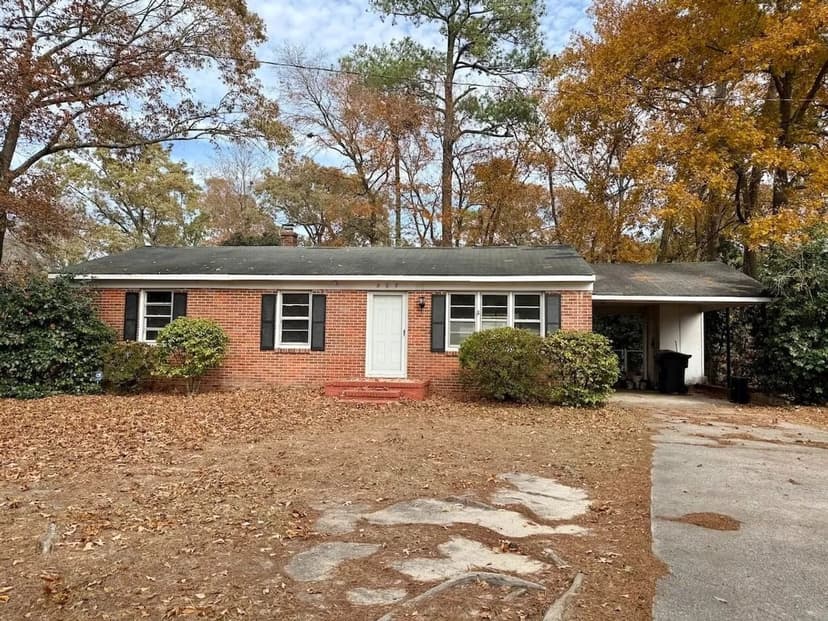 Brick Ranch House on .32 Acres For Sale in Wayne County, NC!