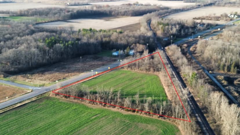 4 acre Farm Field and Building Lot in Varick NY Route 96A