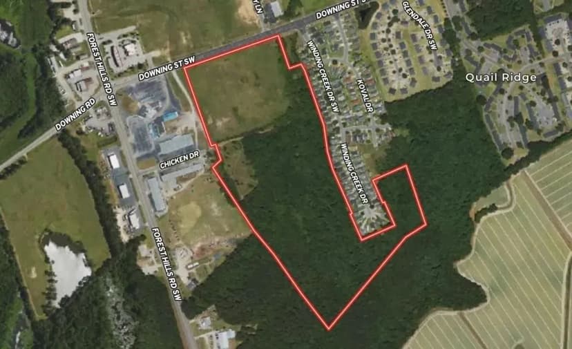 UPDATED!! 41.3 acres of Commercial Land For Sale in Wilson County, NC!