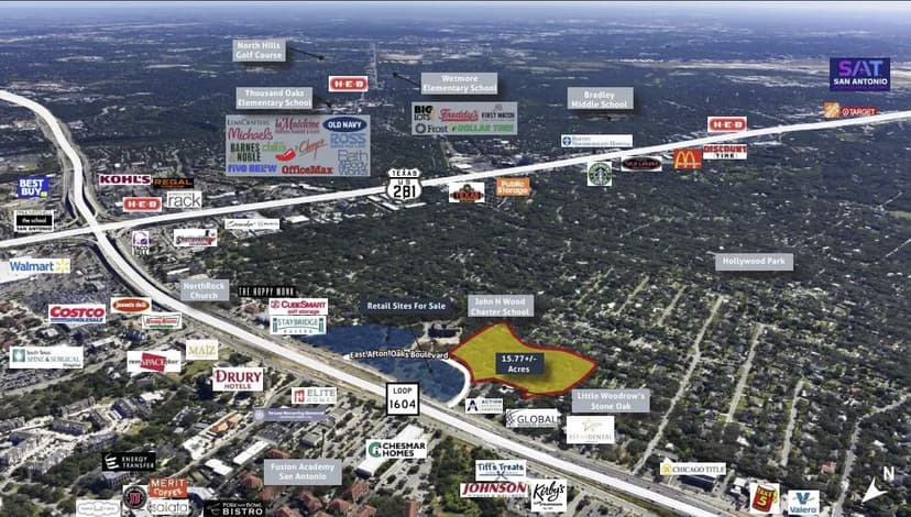 Zoned Multifamily Development Site 15.77+/- Acres | 480+/- Units | San Antonio, TX