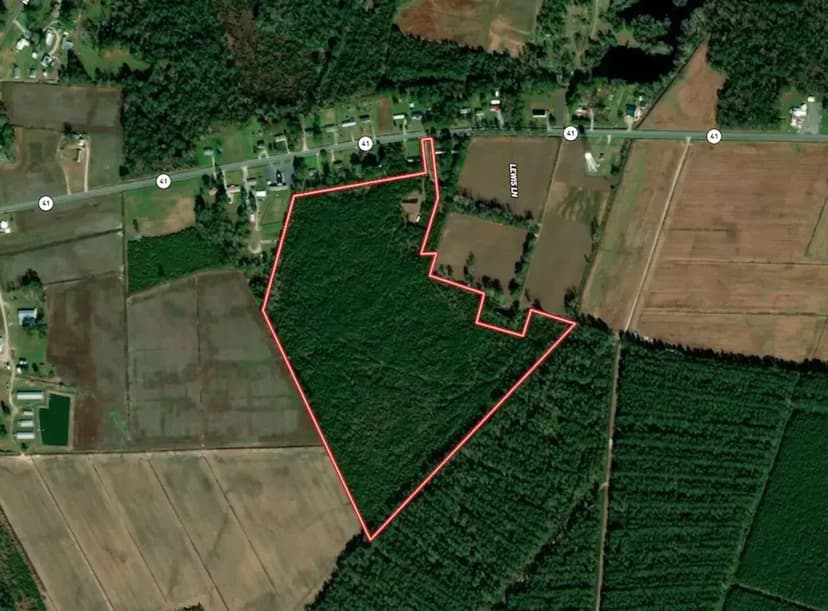 UNDER CONTRACT!! 50.71 acres of Recreational and Residential Land For Sale in Jones County NC!