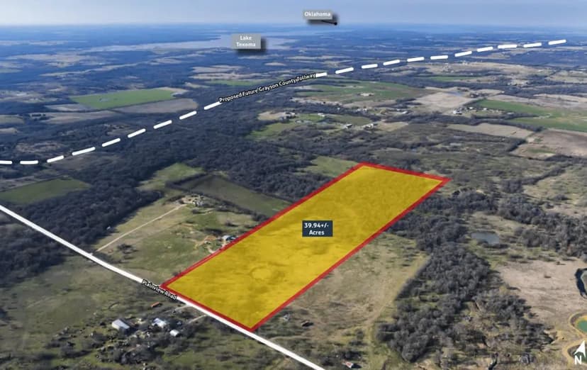 39.94+/- Acre Tract Sherman ETJ