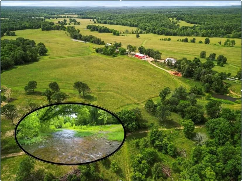 Beautiful 428-Acre Live Water Ranch in Howell County, Missouri for Sale