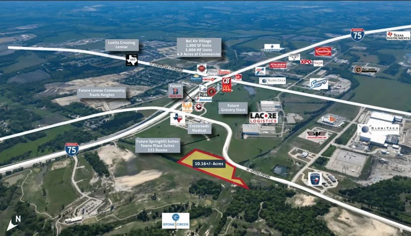 10.16+/- Acre Multifamily Development Site - Sherman, TX