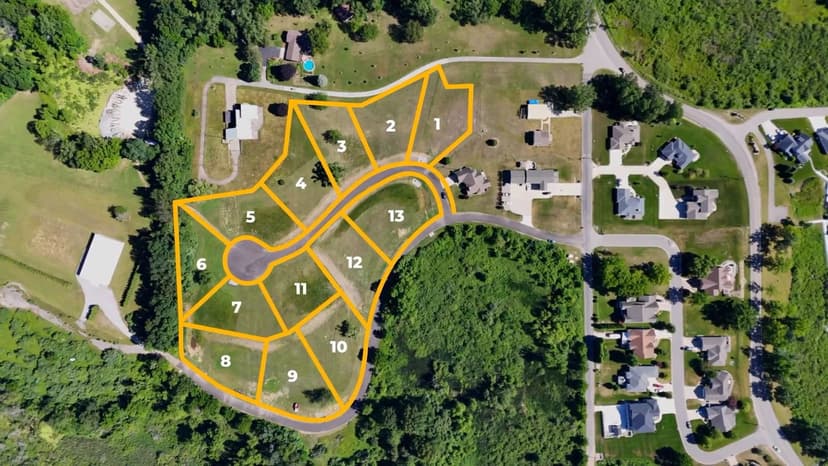 0.5-Acre Lot near Lakes James in Angola, Indiana for Sale