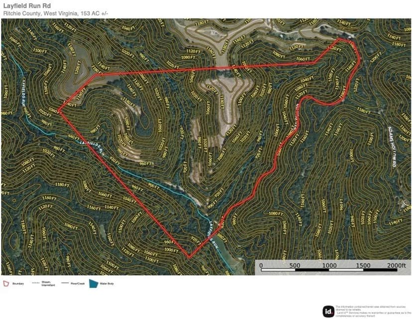 Layfield Run Rd - 153 acres