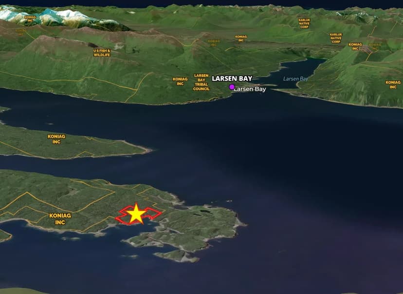 30 Pristine Off-Grid Acres in Uyak Bay