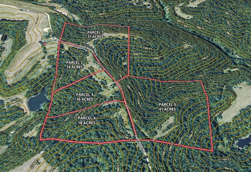 Multi-parcel Land Auction - 120 Acres