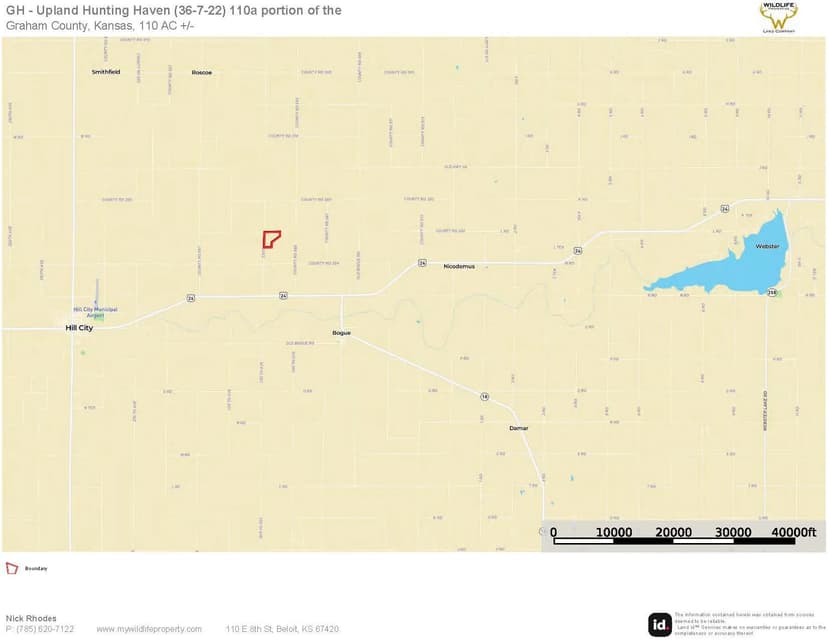 Upland Hunting Haven | 110 Acres Graham County, KS
