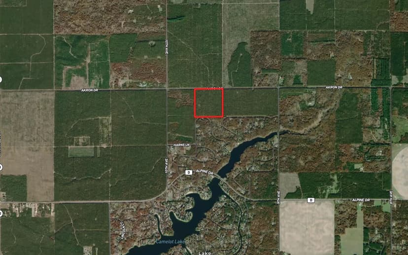 40-acre parcel in the Town of Rome, Adams County