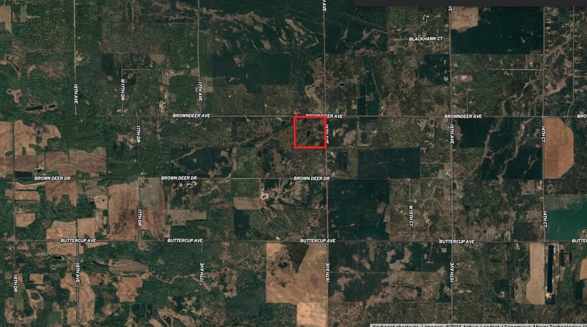 40-acre corner parcel in the Town of Monroe