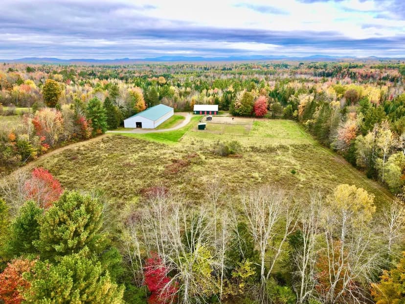 Equestrian Farm on 54 Acres in Dover-Foxcroft