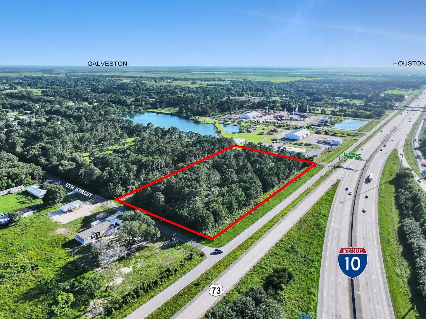 000 Hwy 73 & 9th St, Winnie, Texas, 77665 Chambers County - Winnie, Texas, 77665
