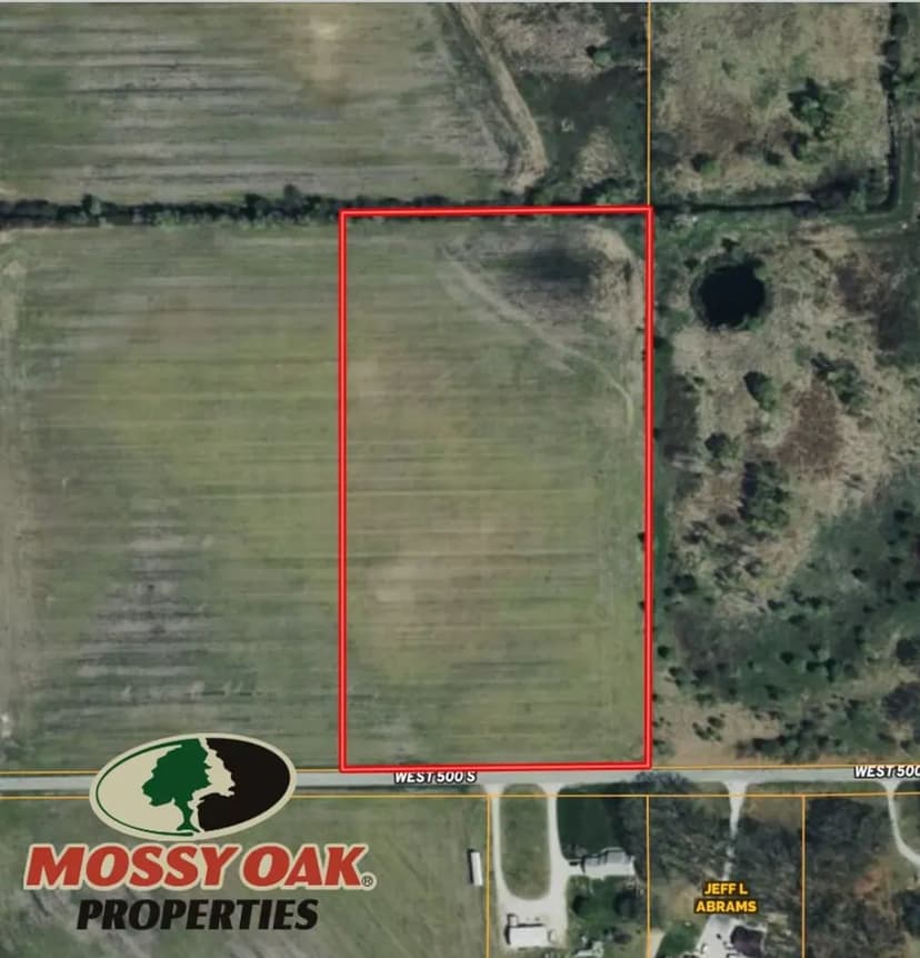 V/L 10 +/- ACRES (EAST 10) / W 500 S NORTH JUDSON, IN / LOT FOR SALE / LAND FOR SALE