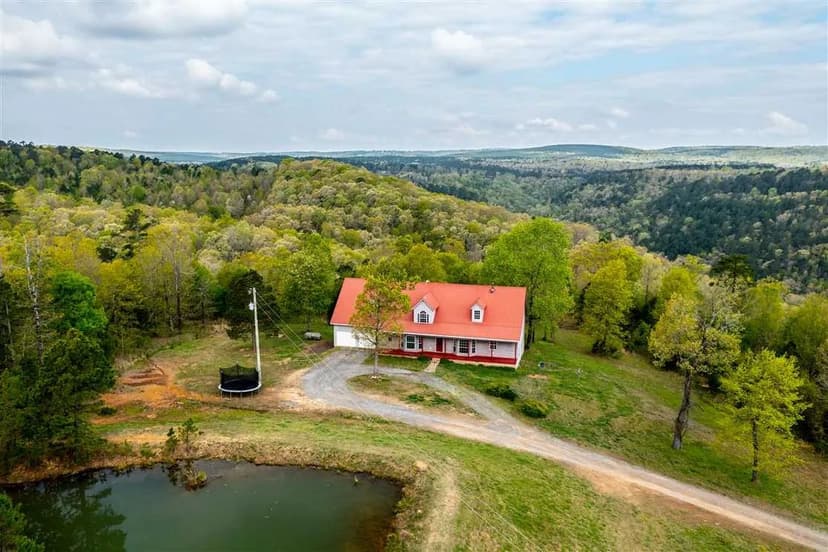 2600 +/-, 5 +/- Acres, Garden, Fruit Trees, Gorgeous Views, Concord, AR, Cleburne County