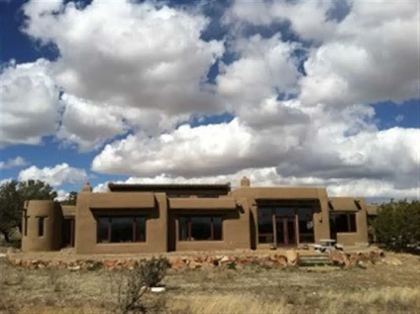 Pueblo Style Luxury Ranch Home on 40 Acres Lincoln County near Corona, NM