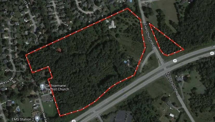 26.36+/-acres in Concord, Cabarrus County