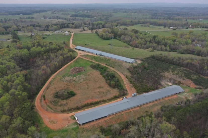 NEW PRICE - Bik MEGA Broiler Farm - Two House Farm in Randolph County, Alabama