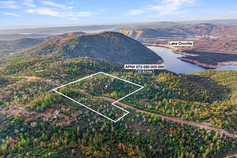 30 Acres Above Lake Oroville