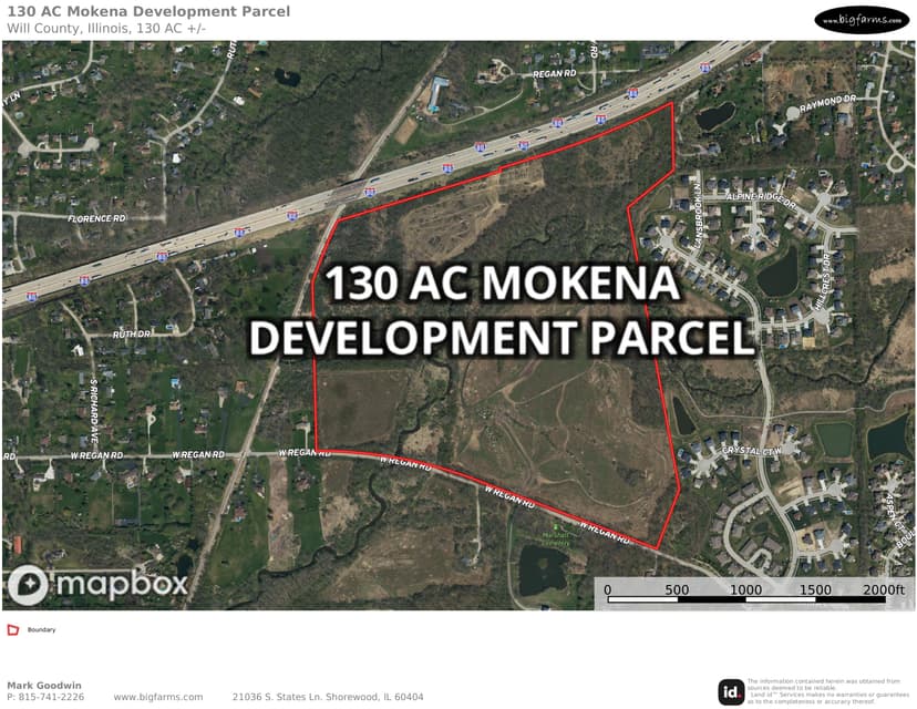 130 Acre Mokena Development Parcel